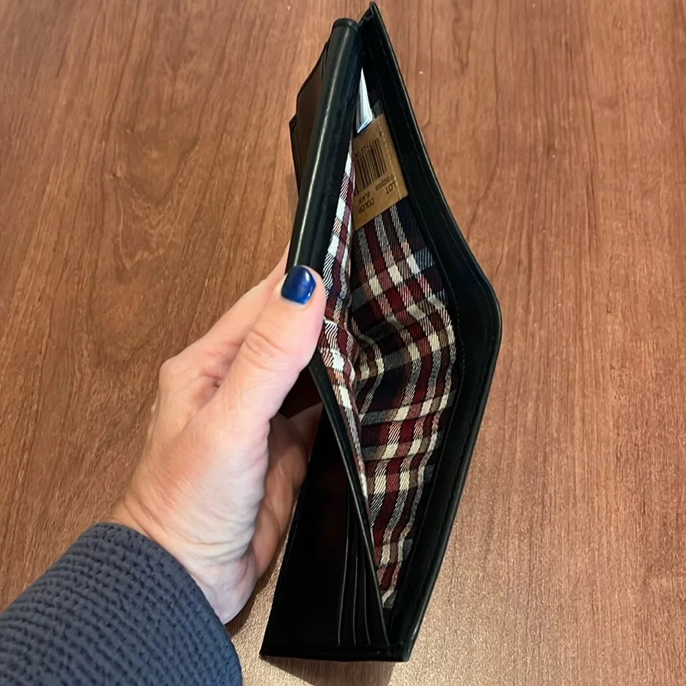 Dockers Black Leather Wallet